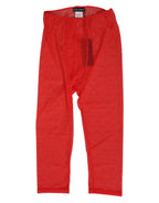 Red Logo Lace Tight Midi Trousers Underwear