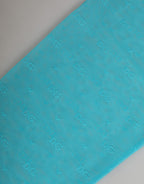 Hellblau Logo-Spitze Eng Midi Hose Unterwäsche
