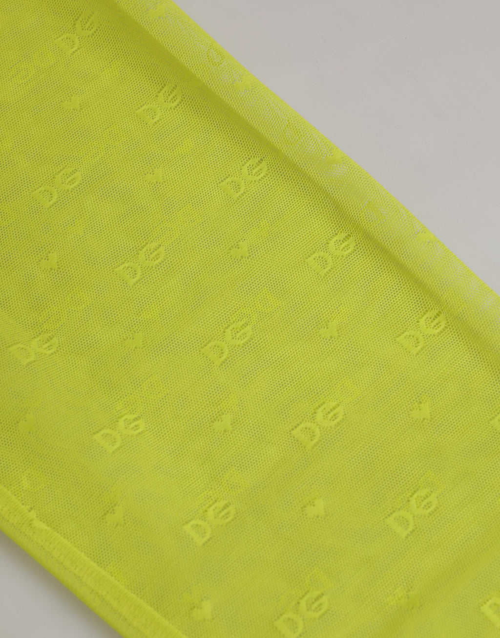 Neon-Grün Nylon Logo Schnürung Leggings Hose Unterwäsche