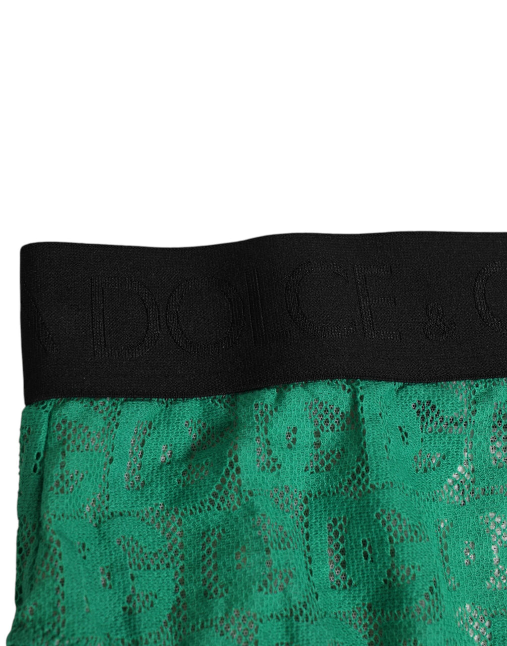 Green DG Logo Lace High Brief Panty Unterwäsche