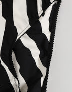 Black White Zebra Print Slip Briefs Underwear
