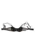 Reggiseno Balconette Con Ferretto Floreale Nero Intimo