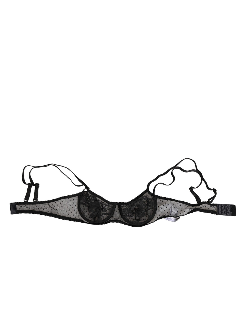 Reggiseno Balconette Con Ferretto Floreale Nero Intimo