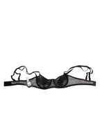Reggiseno Balconette Con Ferretto Floreale Nero Intimo