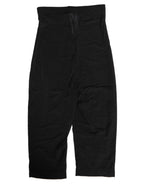 Black High Waist Tight Midi Trouser Underwear