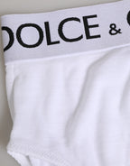 White Cotton Stretch High Waist Panty Underwear