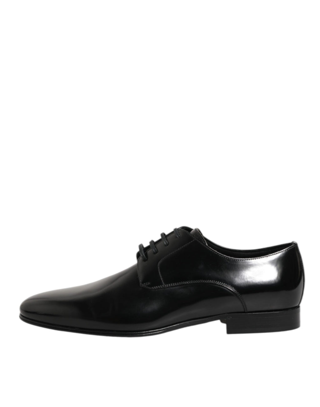 Scarpe Eleganti da Uomo Derby in Pelle di Vitello Nera