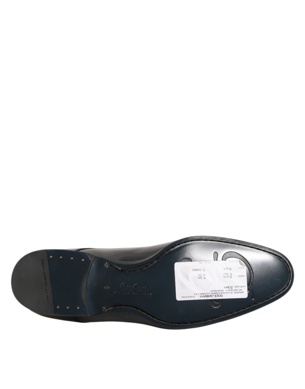 Scarpe Eleganti da Uomo Derby in Pelle di Vitello Nera