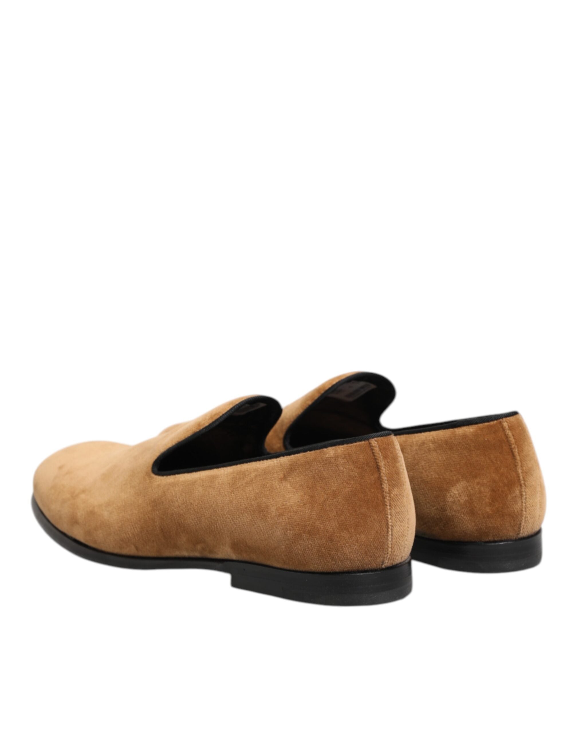 Brown Suede Slip-On Men's Loafers Formal Shoes