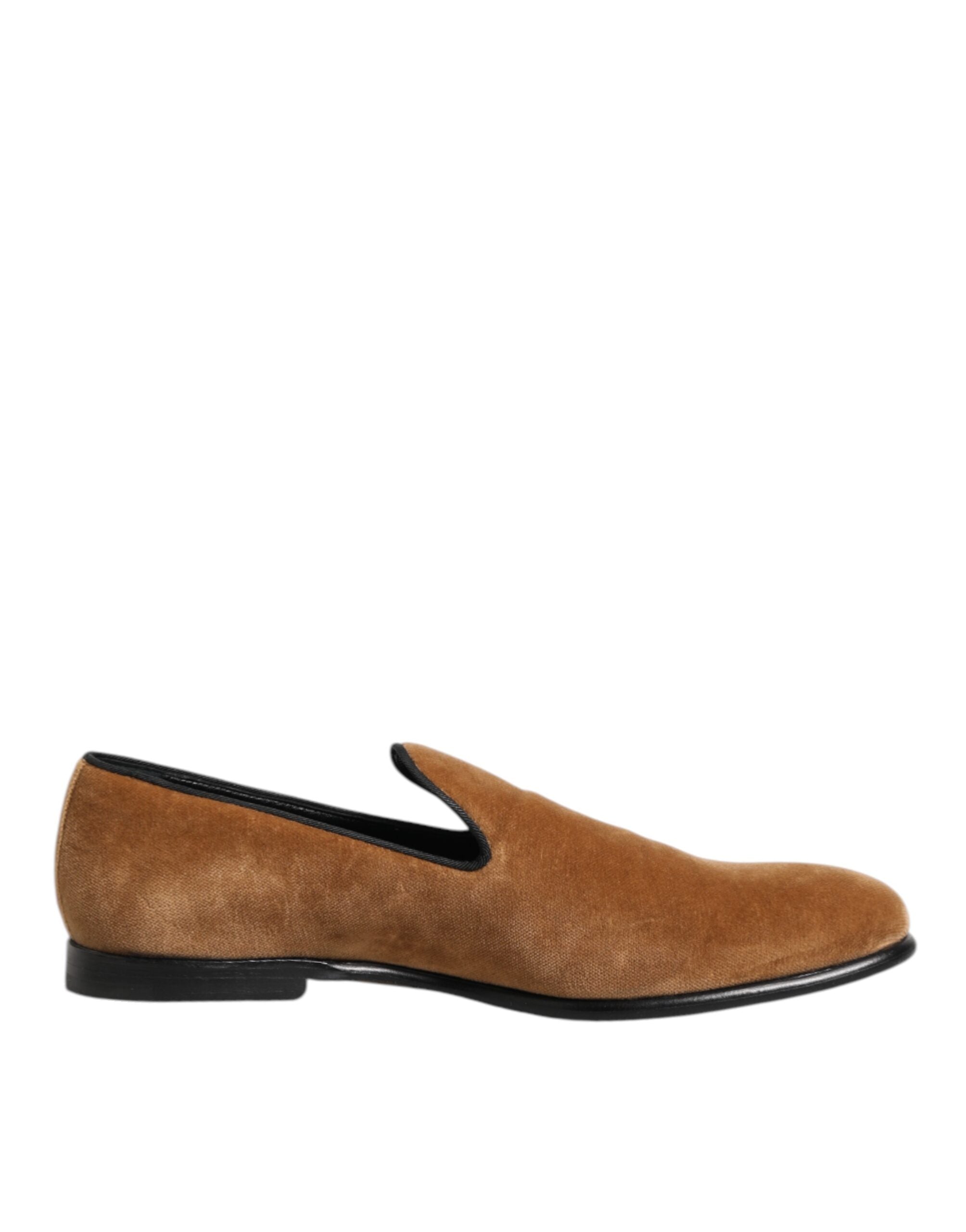 Braune Wildleder Slipper Herren Loafer Business Schuhe