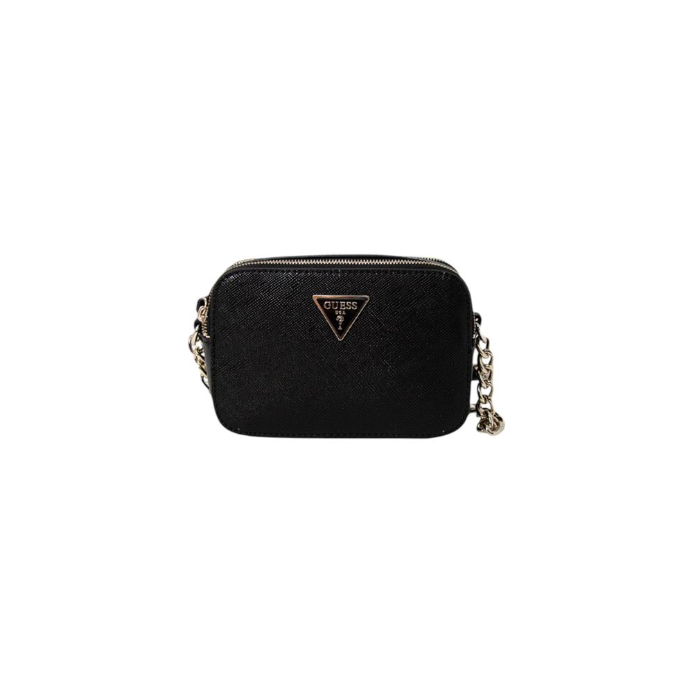 Handtasche aus schwarzem Polyethylen