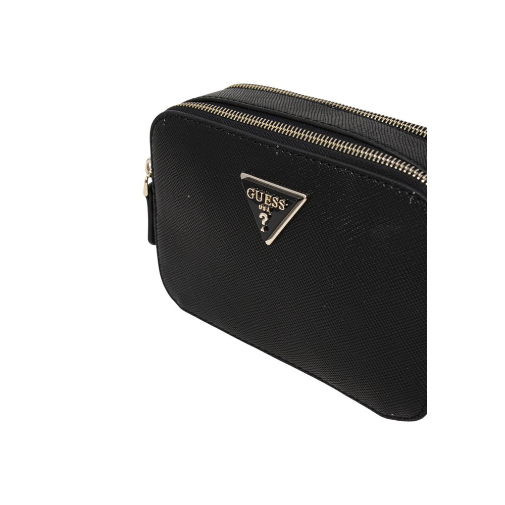 Handtasche aus schwarzem Polyethylen