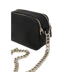 Handtasche aus schwarzem Polyethylen