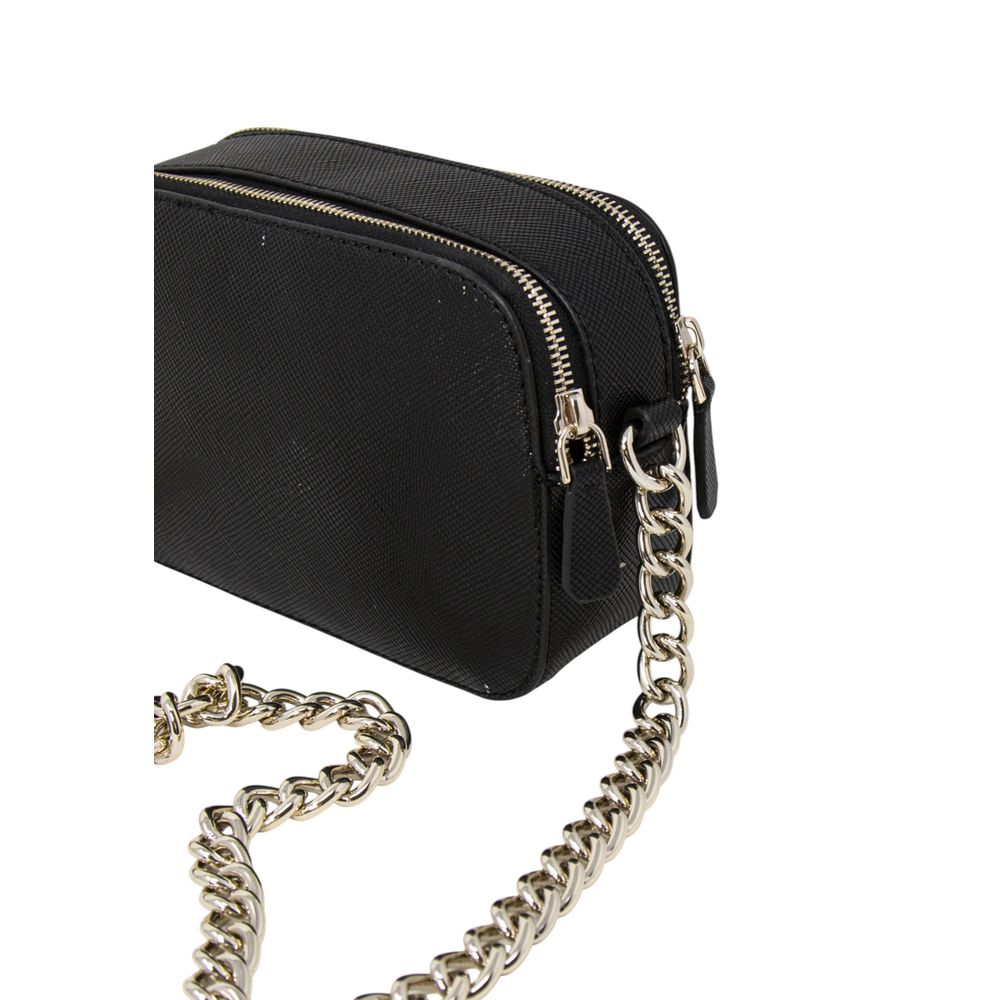 Handtasche aus schwarzem Polyethylen