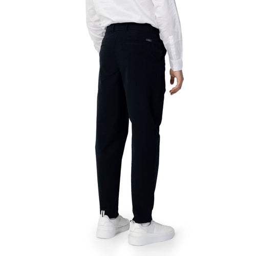 Freizeithose aus blauer Baumwolle