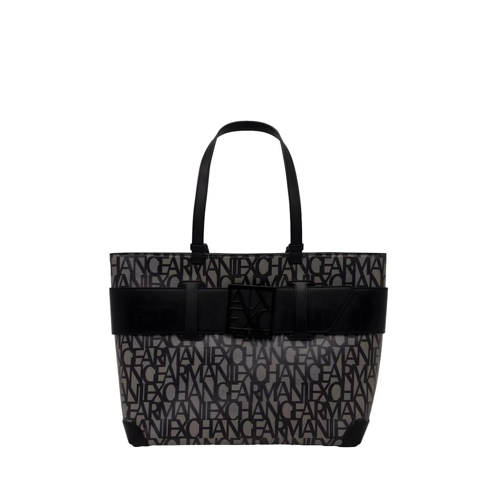 Schwarze Polyethylen-Handtasche