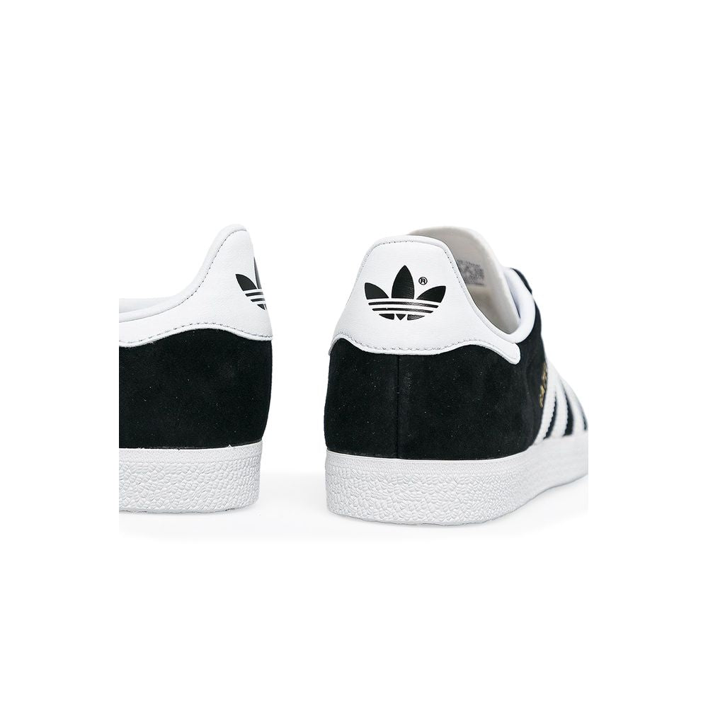 Black Leather Low Top Sneakers