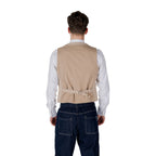 Baumwollanzug in Beige