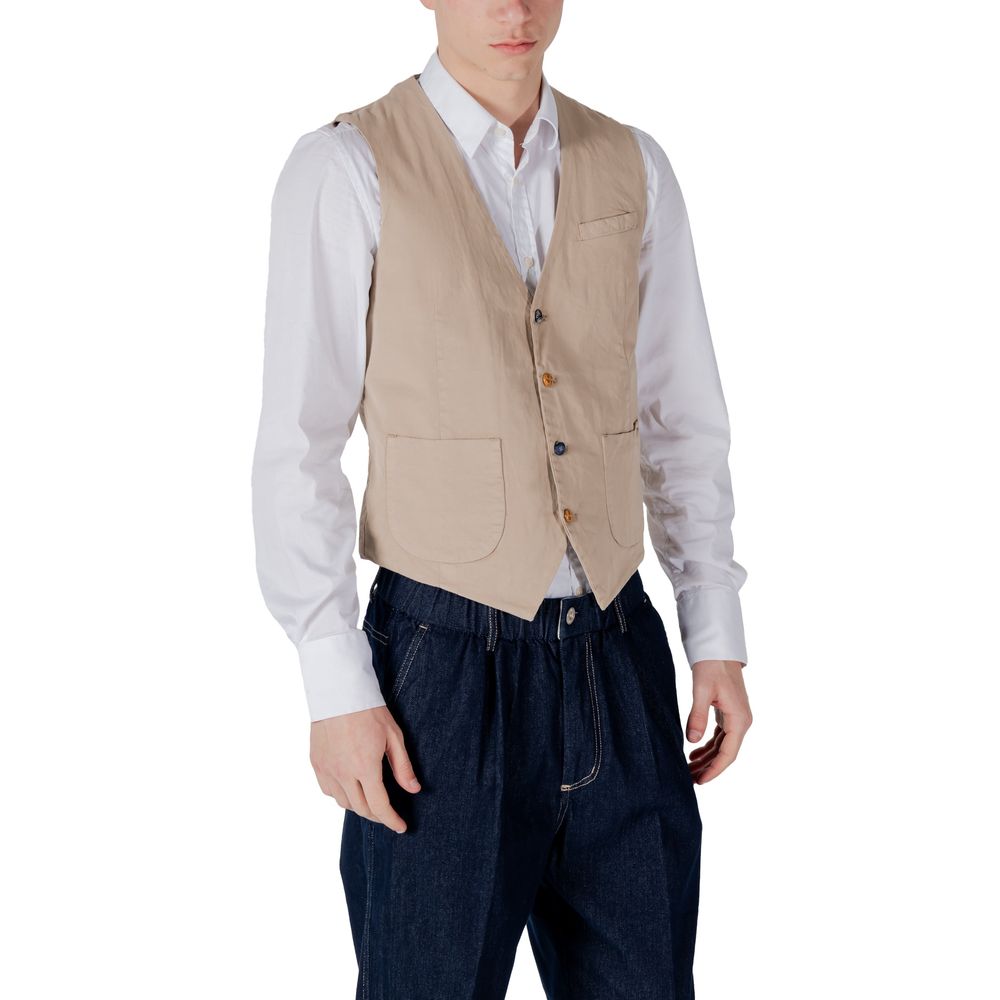 Baumwollanzug in Beige