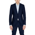 Blauer Polyester-Blazer