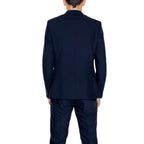 Blauer Polyester-Blazer