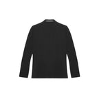 Schwarzer Blazer aus Polyester