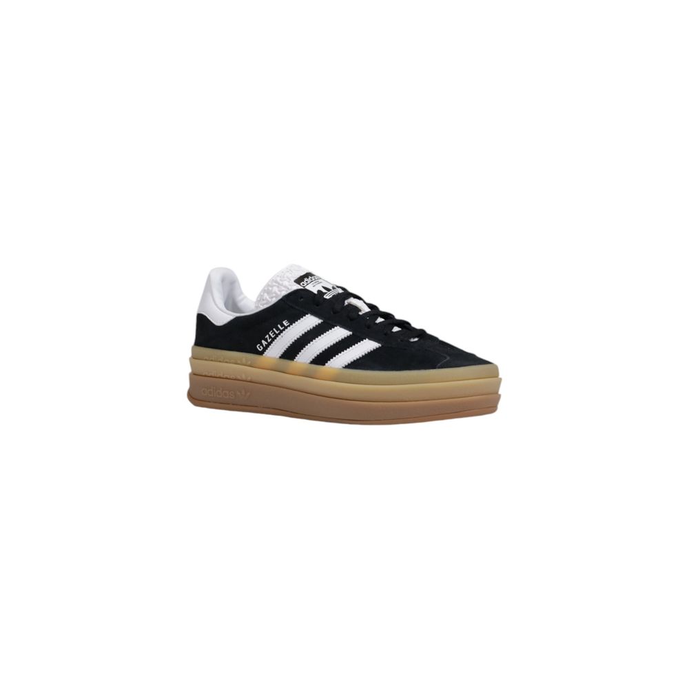 Sneakers aus schwarzem Wildleder, niedrig geschnitten