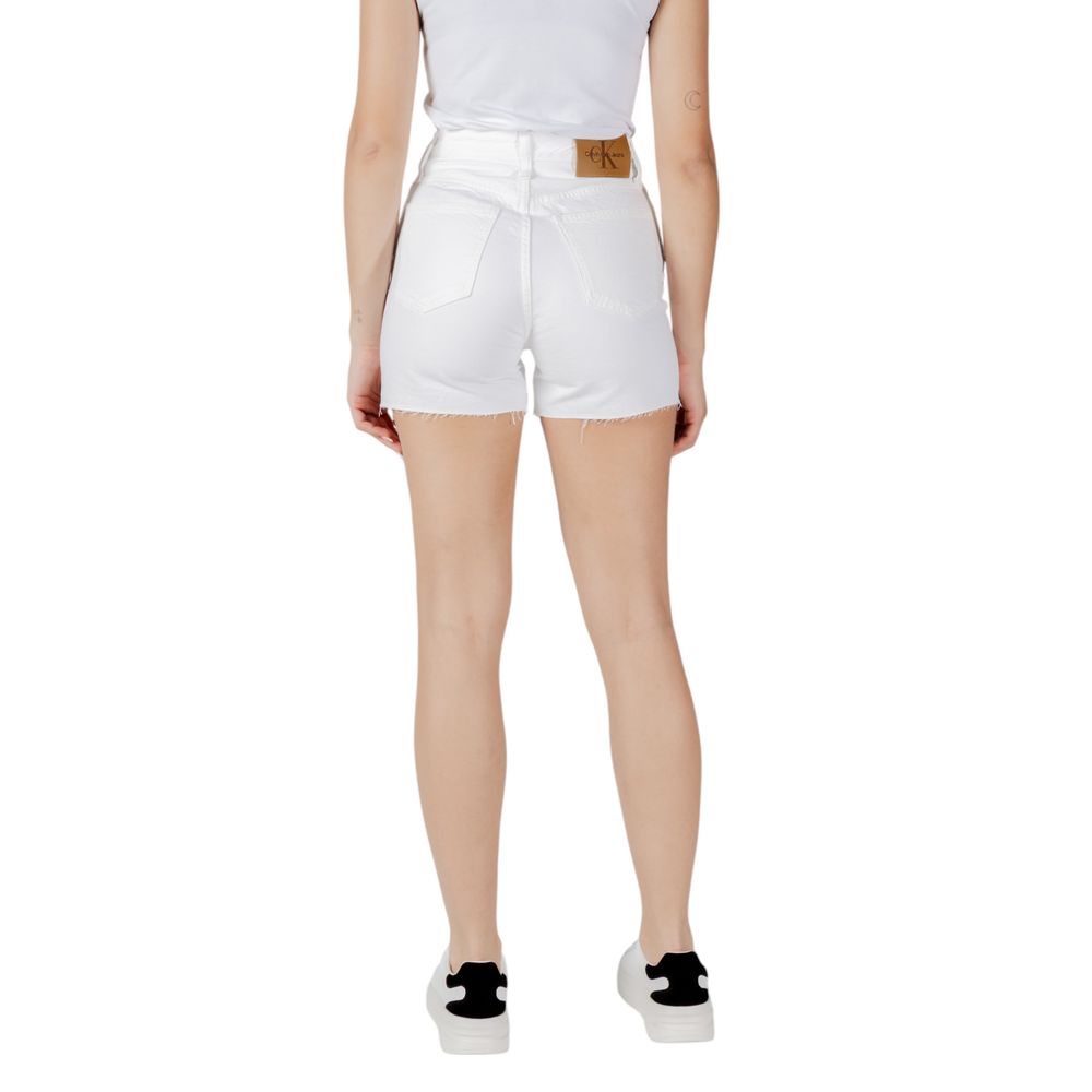 Pantaloncini di Cotone Bianchi