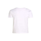 Weißes T-Shirt aus recycelter Baumwolle