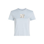 Blue Recycled Cotton T-Shirt