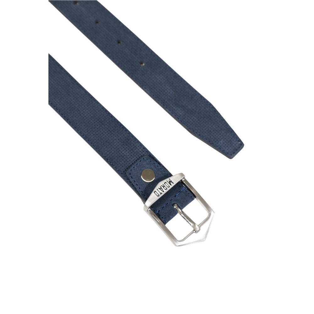 Blauer Ledergürtel
