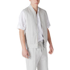 Gray Cotton Bomber