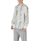 Bicolor Viscose Pattern Shirt
