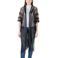 Black Polyester Scarf