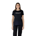 Schwarzes Langarmshirt aus Baumwolle
