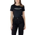 Schwarzes Langarmshirt aus Baumwolle