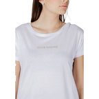 Weißes Baumwoll-T-Shirt