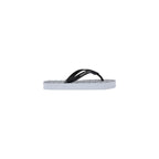 White Rubber Flip-Flop Sandals