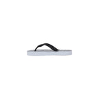 White Rubber Flip-Flop Sandals
