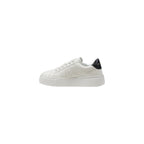 Black Polyester Chunky Sneakers