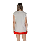 Cream Cotton Tank Tops