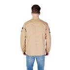 Beige Jeanshemd