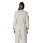 Beige Viscose Top
