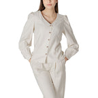 Beige Viscose Top