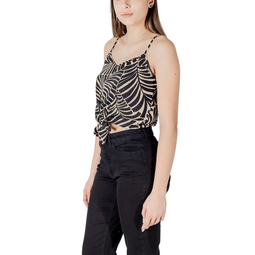 Black Viscose Tank Tops