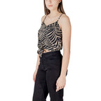 Black Viscose Tank Tops