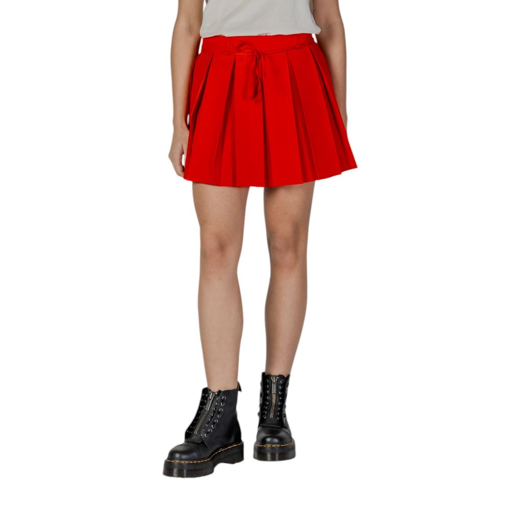Multicolor Recycled Polyester Mini Skirt
