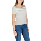 White Polyester T-Shirt