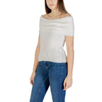 White Polyester T-Shirt