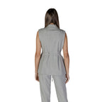 Gilet in Poliestere Riciclato Grigio